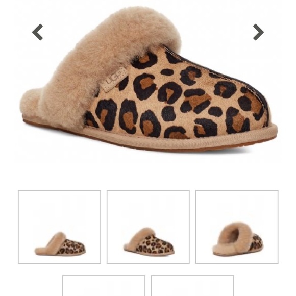 ***NWOT***UGGS Leopard Slippers - Picture 8 of 9